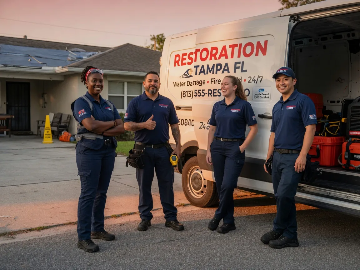 Water Damage Restoration company in Columbus, ND