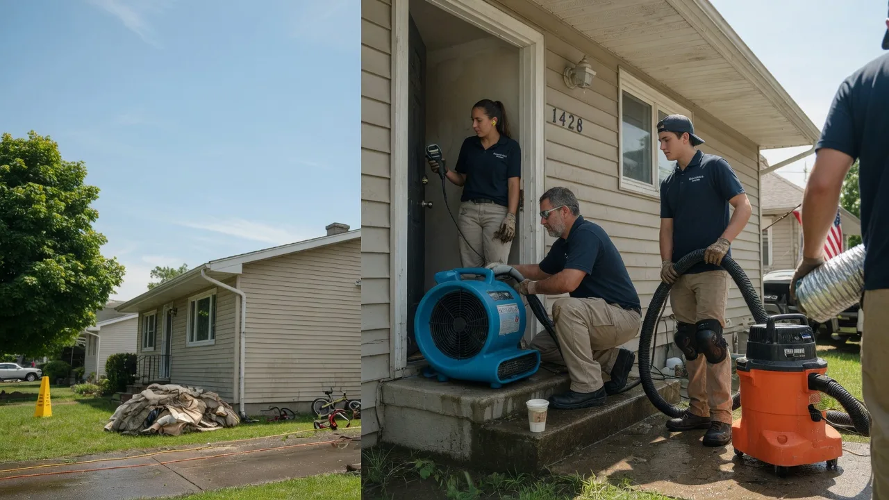 Water Damage Restoration in Columbus, ND near me